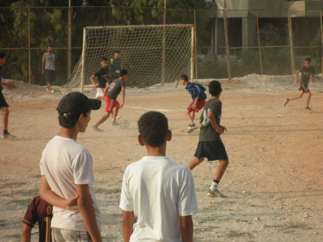 دورة شهر رمضان المبارك بكرة القدم على ملعب الهبة
