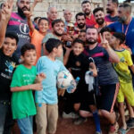 نادي ”بيسان برج الشمالي“ يشارك في المباراة الودية والتي جمعت (تفاهم أندية المخيم وشباب المخيم)
